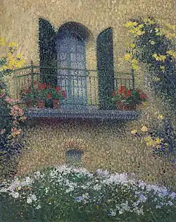 Балкон Жореса, 1915