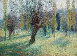 Ивы в долине, ок. 1909