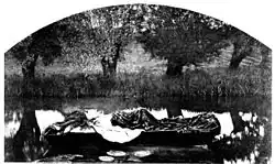 Генри Пич Робинсон. Леди Шалотт, 1861