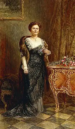 Портрет Эммы Фрай (1913) работы Генри Рашена