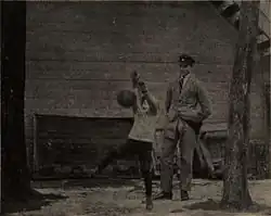 Адольф Гребле и юный Герберт Бриедис