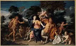 Геркулес и Деянира. Ок. 1699. Холст, масло. Версаль