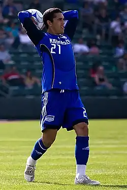 В составе «Канзас-Сити Уизардс»