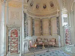 Экседра Павильонного зала здания Малого Эрмитажа, Санкт-Петербург. 1858. Проект А. И. Штакеншнейдера