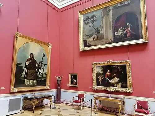 Картина в Испанском просвете Нового Эрмитажа