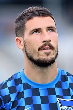 Мэттью Леки в составе клуба «Герта» в 2019 году