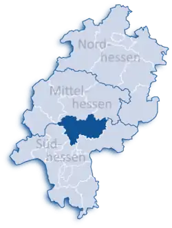 Веттерау на карте