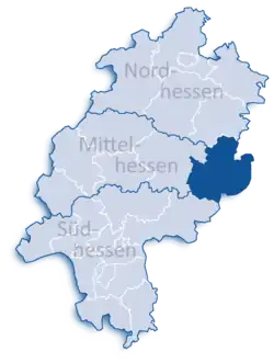 Фульда на карте