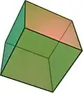 Hexahedron (cube)