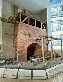 Макет доменной печи