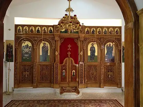 Интерьер Троицкой церкви