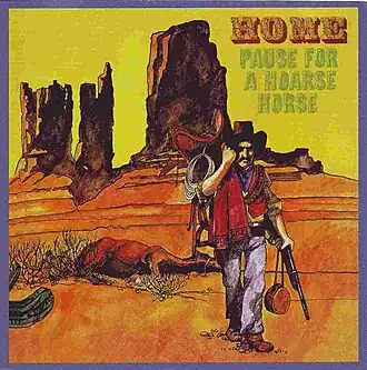 Обложка альбома Home «Pause for a Hoarse Horse» (1971)