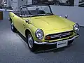 Родстер Honda S800 на выставке Honda Collection Hall в Мотэги
