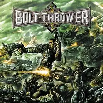 Обложка альбома Bolt Thrower «Honour-Valour-Pride» (2002)