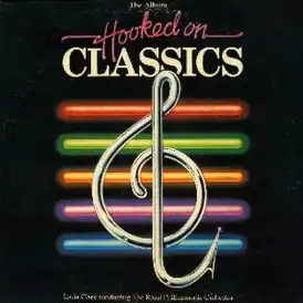 Обложка альбома Королевского филармонического оркестра «Hooked on Classics» (1981)