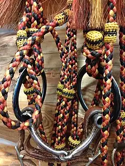 Узда из конского волоса изготовленная в тюрьме штата Монтана около 1960