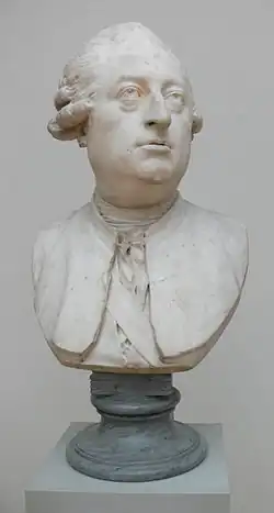 Бюст работы Гудона