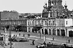 Вид со сквера имени Сабира. 1924 год