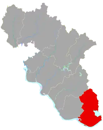 Хуанмэй на карте