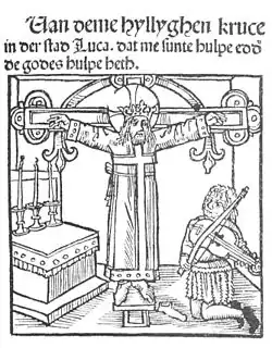 Легенда о скрипаче. 1492. Гравюра на дереве. Любек