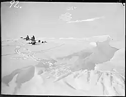 Команда Амундсена на «Танцплощадке дьявола» 29 ноября 1911 года