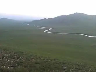 Река во Внутренней Монголии