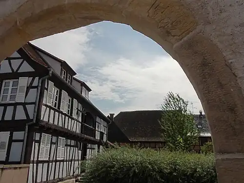 Вид на старое здание