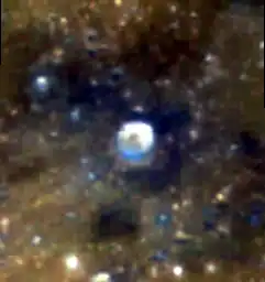 Снимок зонда Clementine