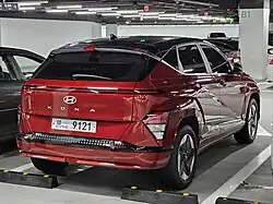 Kona Electric Вид сзади