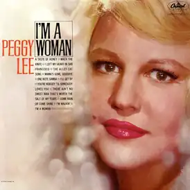 Обложка альбома Пегги Ли «I’m a Woman» (1963)