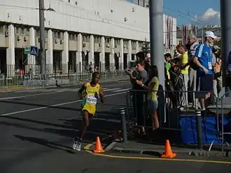 Мсандеки на чемпионате мира в Москве