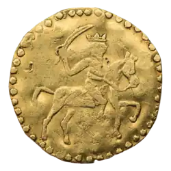 INC-1566-a Золотая деньга Михаил Фёдорович (аверс).png