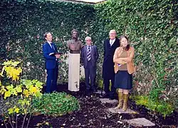 Открытие скульптурного бюста А.Пушкина в бронзе в Базельском университете в Швейцарской Конфедерации 28.10.2016.