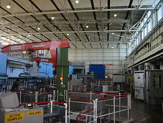 В экспериментальном зале