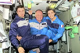 Слева направо:  К. Козеев, В. Афанасьев, К. Эньере