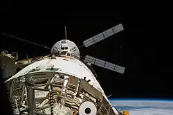 Стыковка ATV «Иоганн Кеплер» с модулем «Звезда».