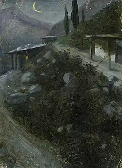 Ночь, Начало XX века, частная коллекция.