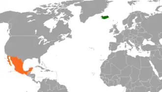 Мексика и Исландия