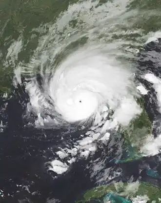 Ураган «Идалия» у побережья Флориды, 30 августа