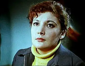 Кюнна Игнатова в роли Маши в фильме «Планета бурь»