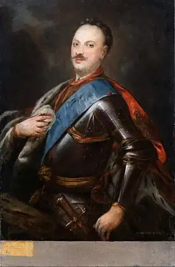 Портрет Игнацыя Сапеги кисти худ. А. Мириса.