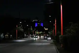 Улица Ильича ночью