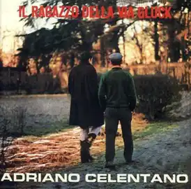 Обложка альбома Адриано Челентано «Il ragazzo della via Gluck» (1966)