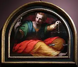 Аллегория правосудия. Между 1582 и 1585. Частное собрание