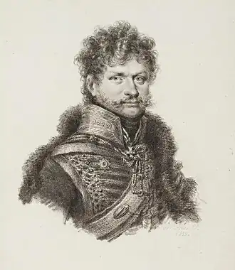 Портрет И. В. Васильчикова работы Сент-Обена