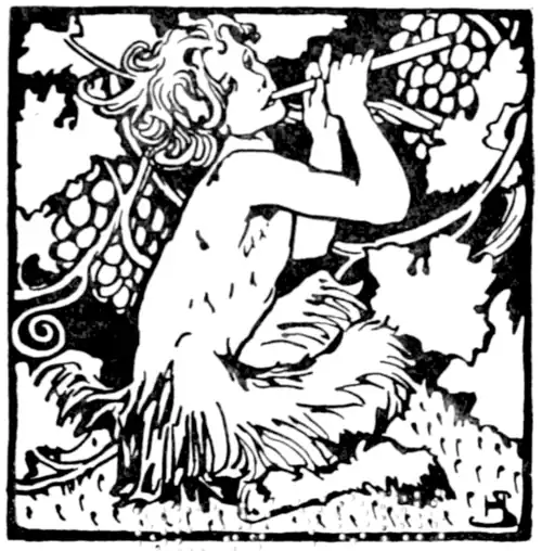 Книга мифов. Иллюстрация для титульной страницы