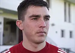 Берковский в составе московского «Локомотива» в 2021 г.