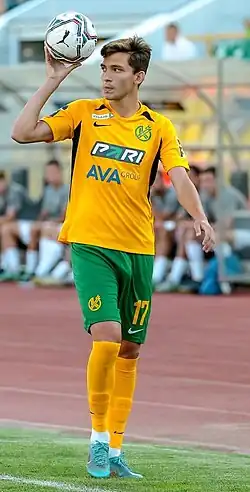 Голосов в составе «Кубани» в 2022 году