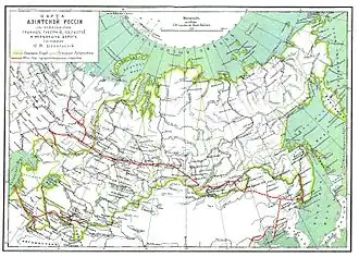 Азиатская часть Российской империи (начало XX века)