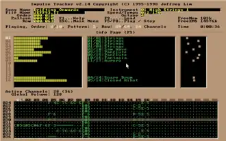 Скриншот программы Impulse Tracker